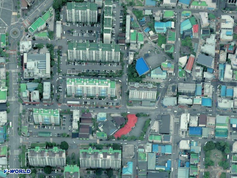 용봉금호 항공사진