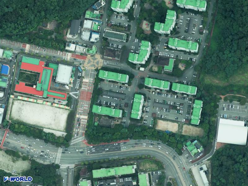 푸른마을주공4단지 항공사진