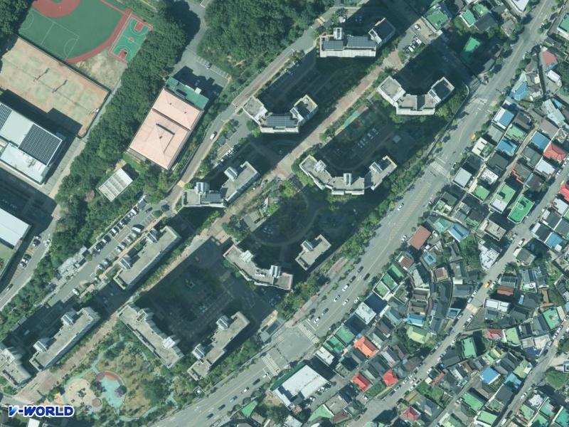교대 금호어울림 항공사진