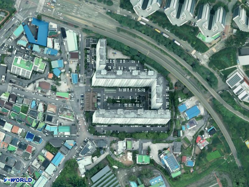 각화동글로벌 항공사진