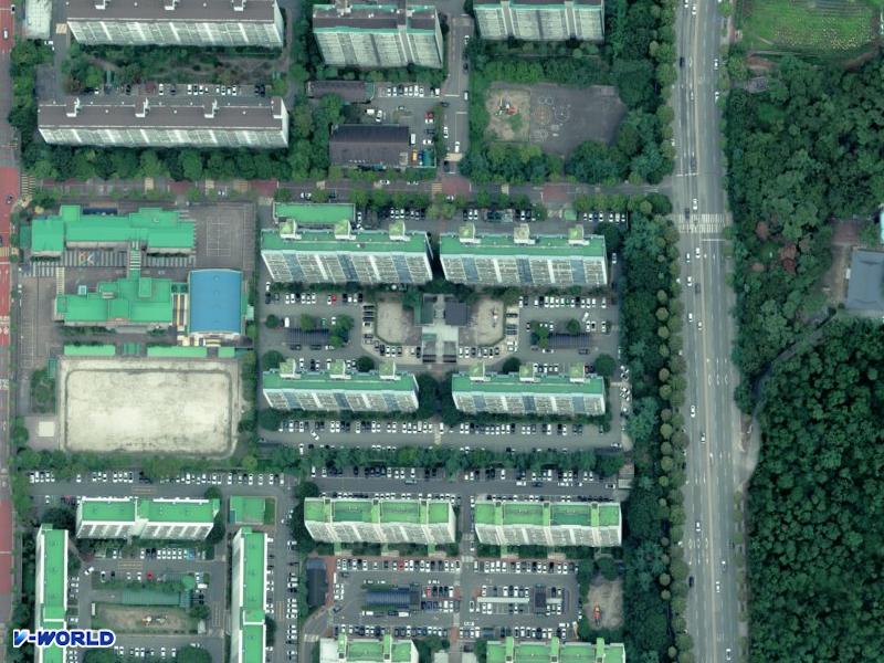 벽산 항공사진