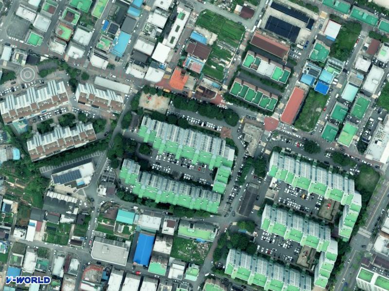 양산1차일신 항공사진