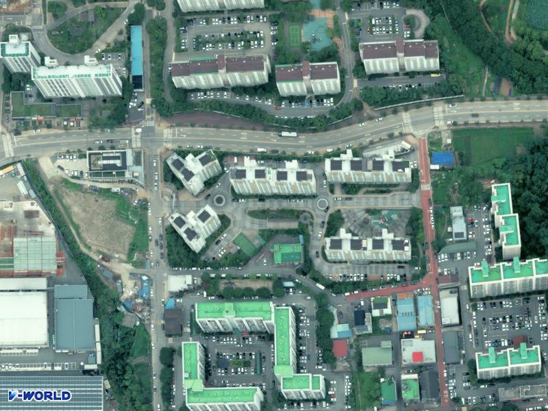 첨단 연제고운하이플러스 항공사진