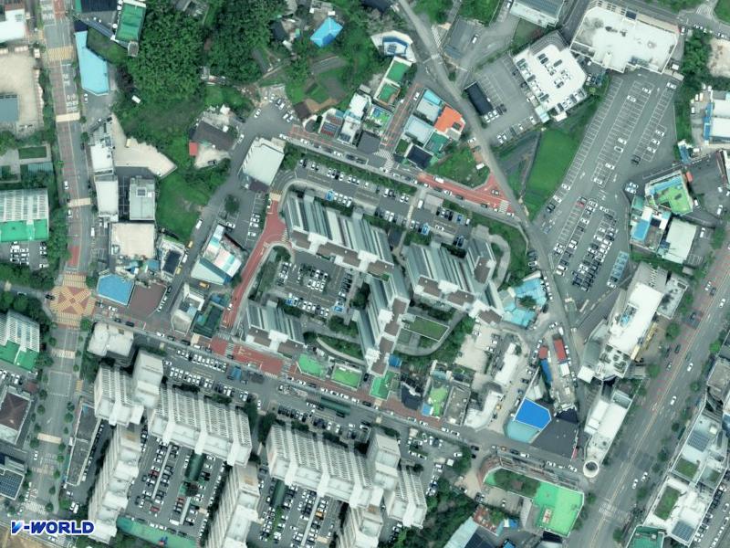 첨단우방아이유쉘 항공사진