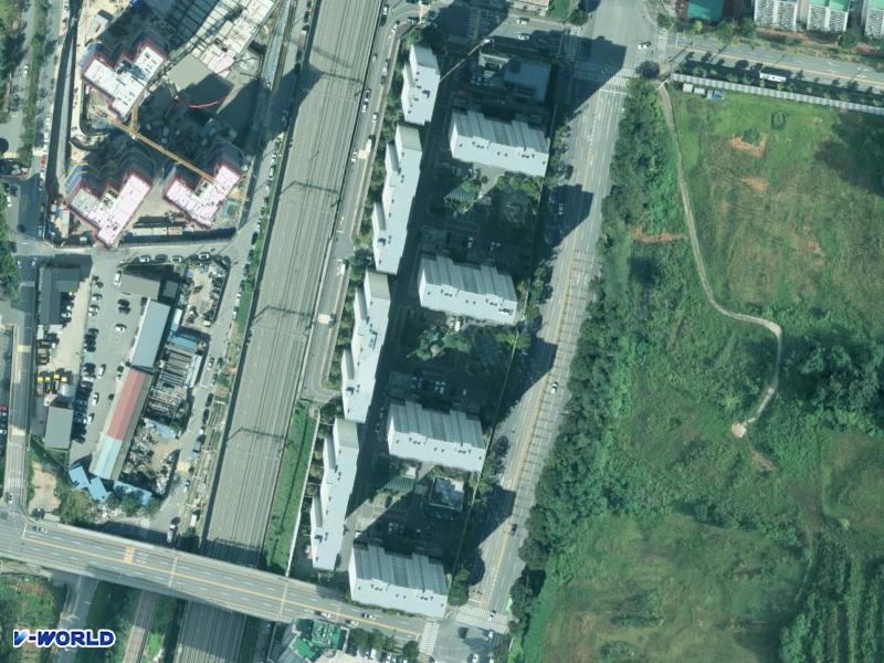 우산동 국제미소래 항공사진