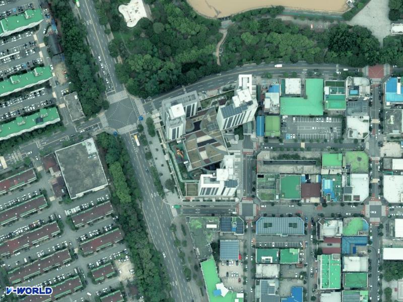 힐스테이트 첨단 항공사진