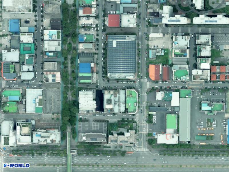첨단대라수어썸시티주상복합 항공사진