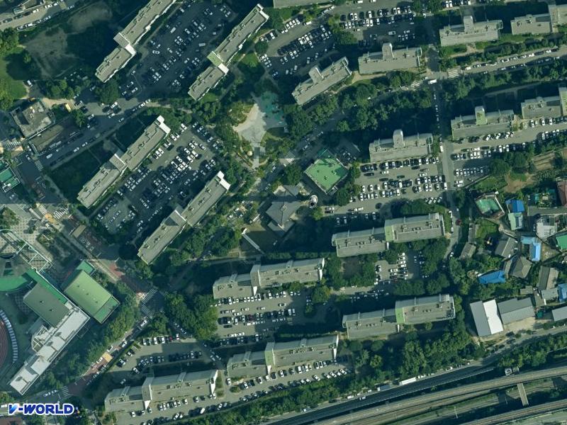 판암주공1차2차 항공사진