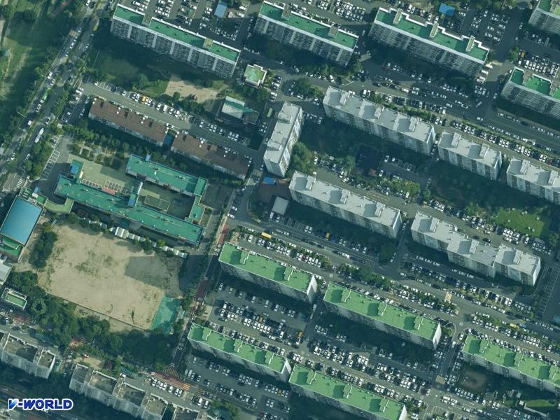 삼부아파트3단지 항공사진