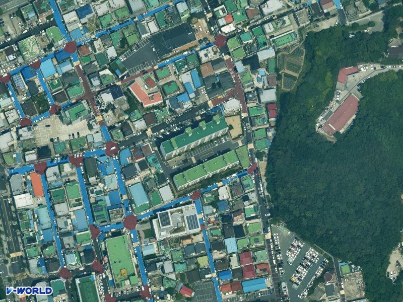 정든 항공사진