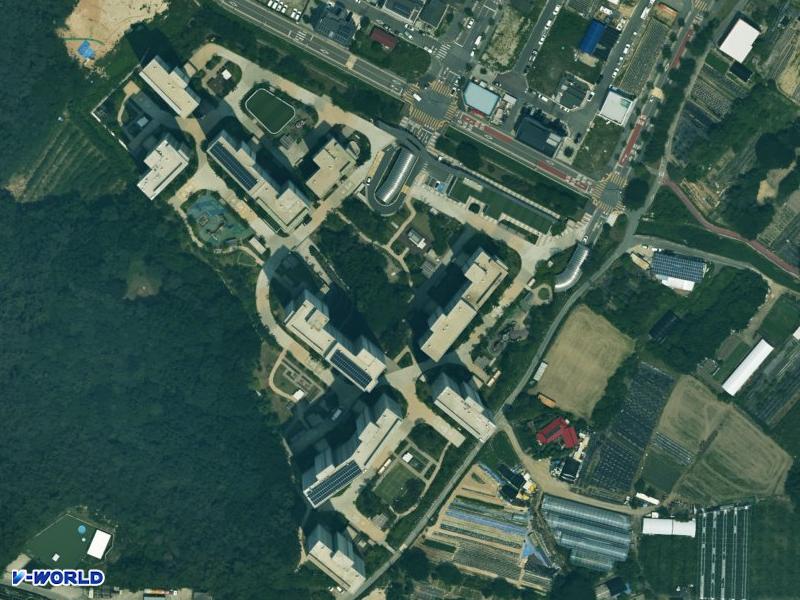 학하리슈빌포레공공지원민간임대주택 항공사진