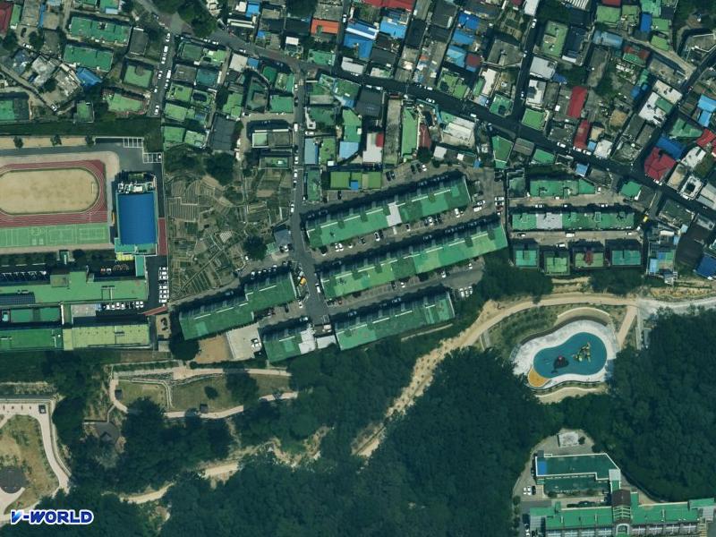 소라 항공사진