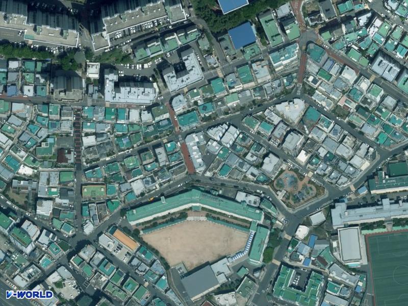 우익 항공사진