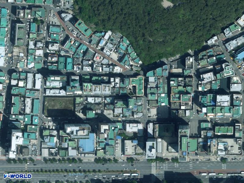 우정빌라 항공사진
