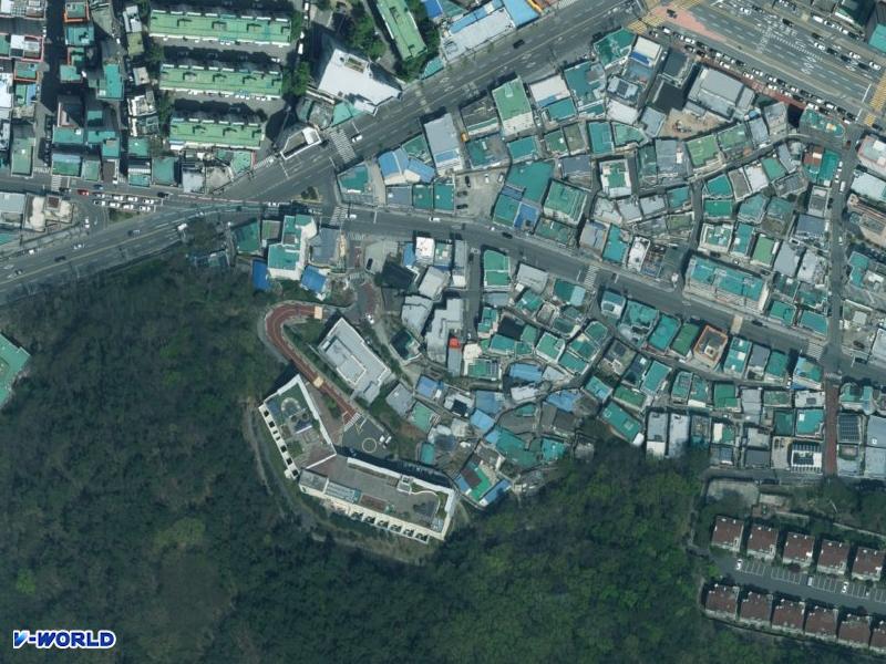 모닝하우스 A동 항공사진