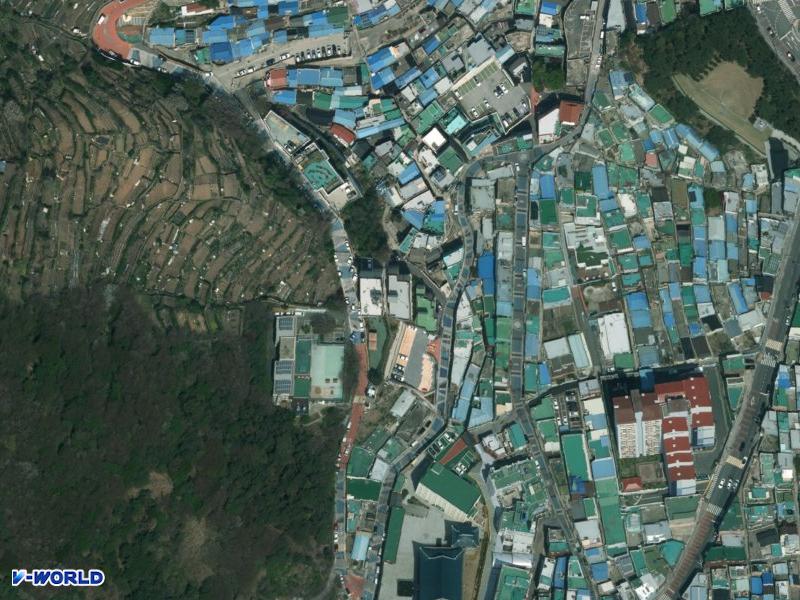 감천동SM빌라 항공사진