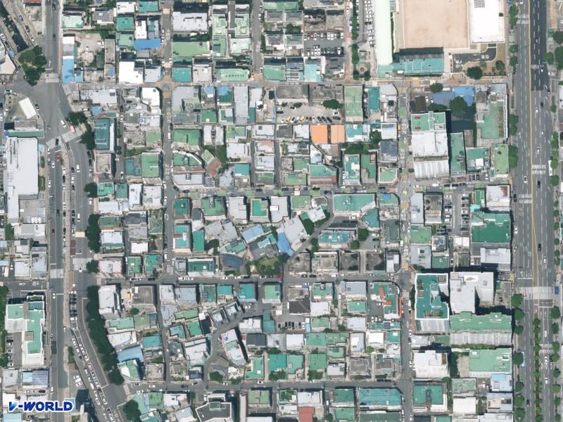 동남주택 항공사진