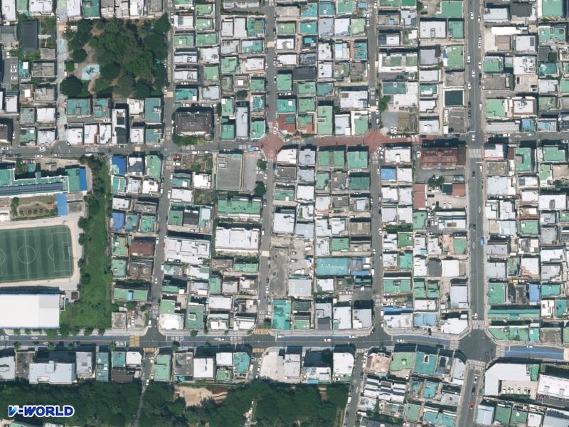남산 드림하우스 항공사진