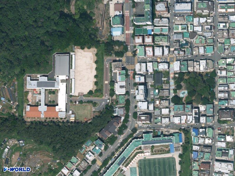 샘 하이츠 항공사진