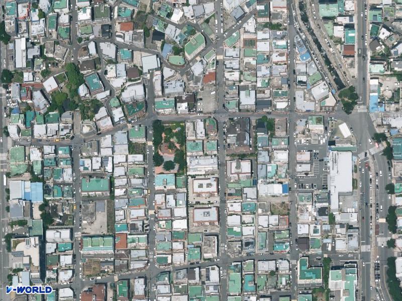 전원빌라 항공사진