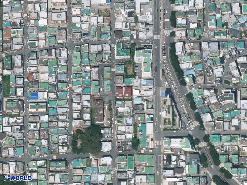 남산 팔레스 항공사진
