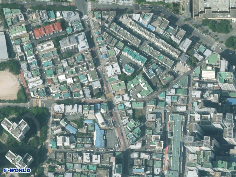송림빌라 항공사진
