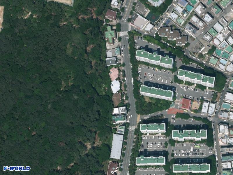 선경금정빌라제비동 항공사진