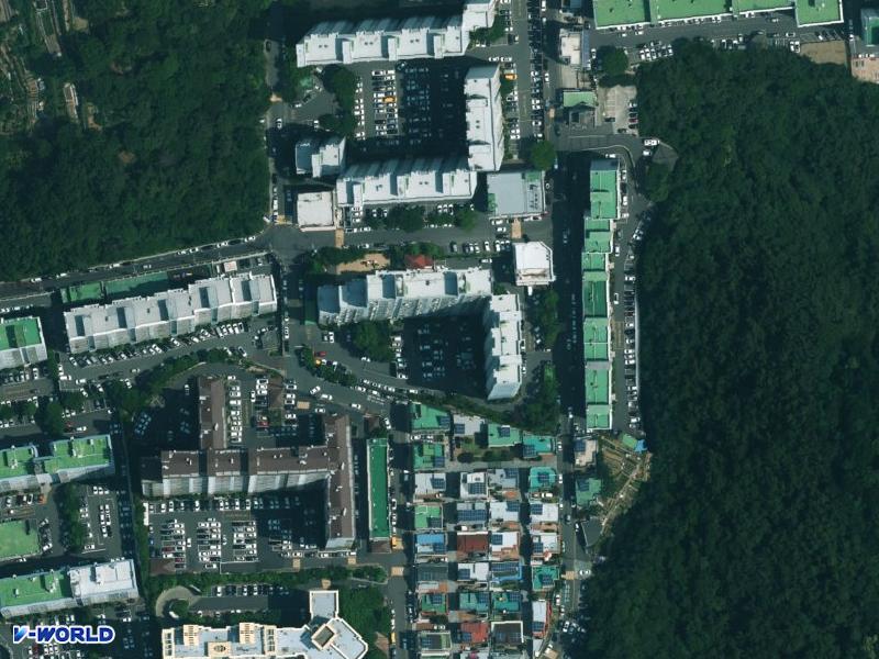 옥동현대 항공사진