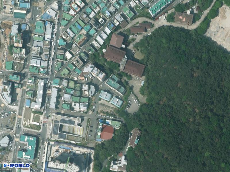 명주임페리얼빌리지 항공사진