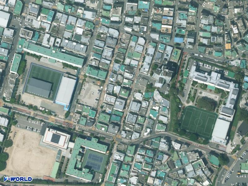 동국센트럴 항공사진