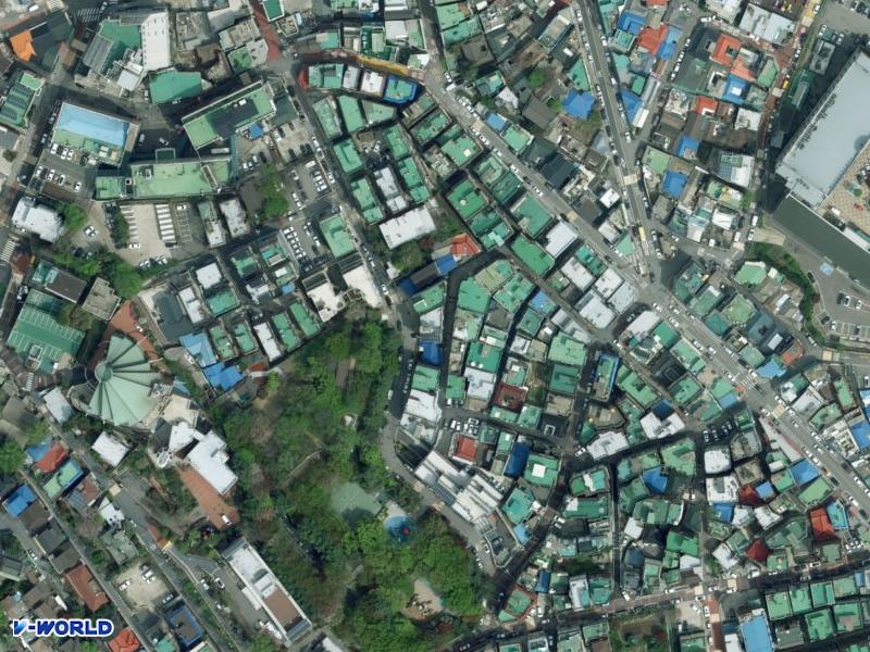 영산빌라 항공사진