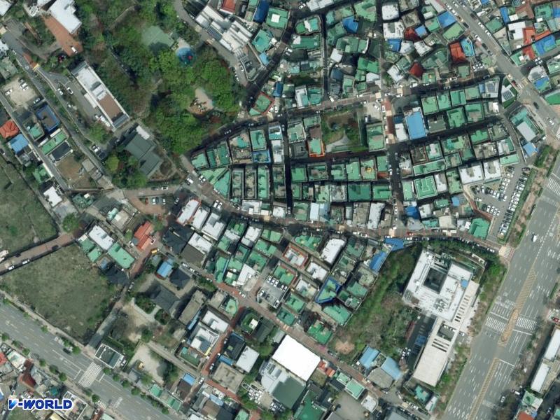 삼화빌라 항공사진
