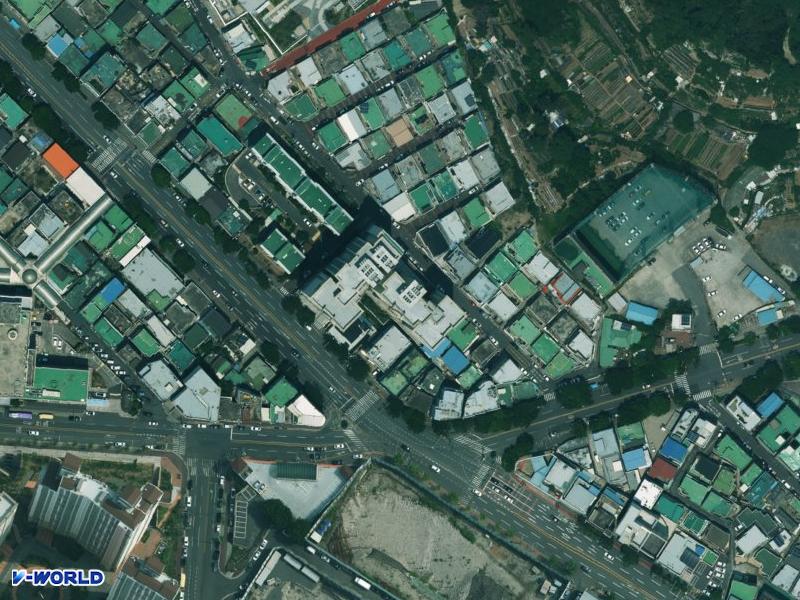 지산오차드힐주상복합 항공사진