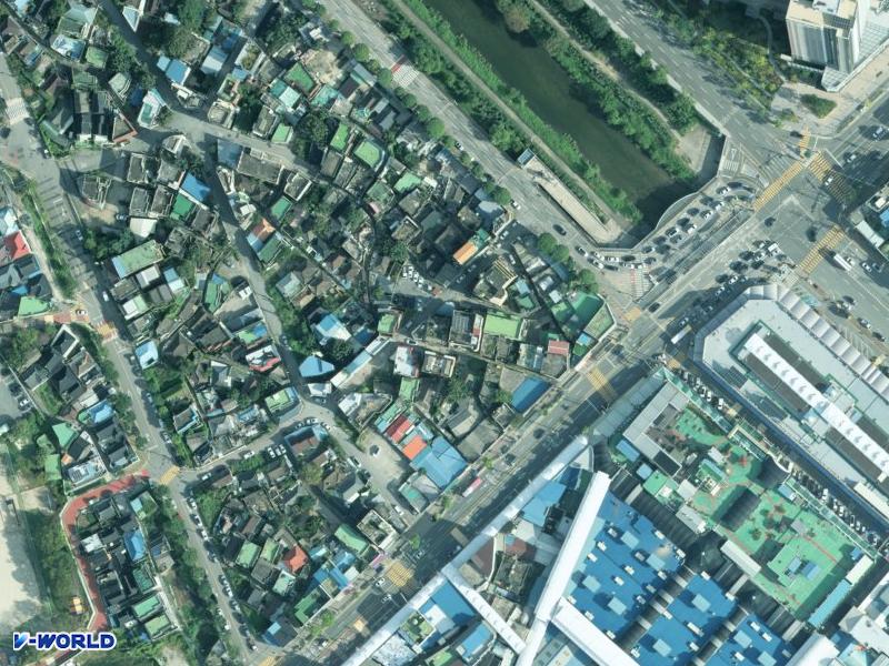 다세대주택 항공사진