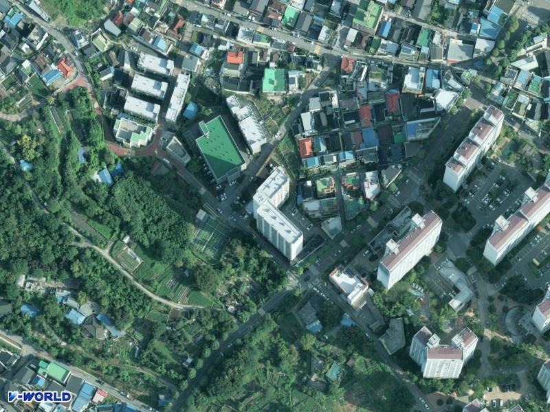 동산 항공사진