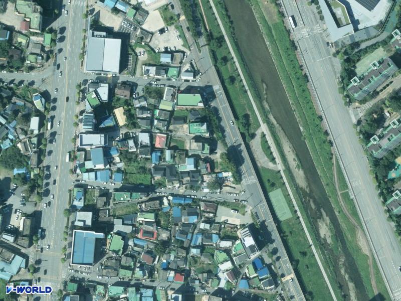 다세대주택 항공사진