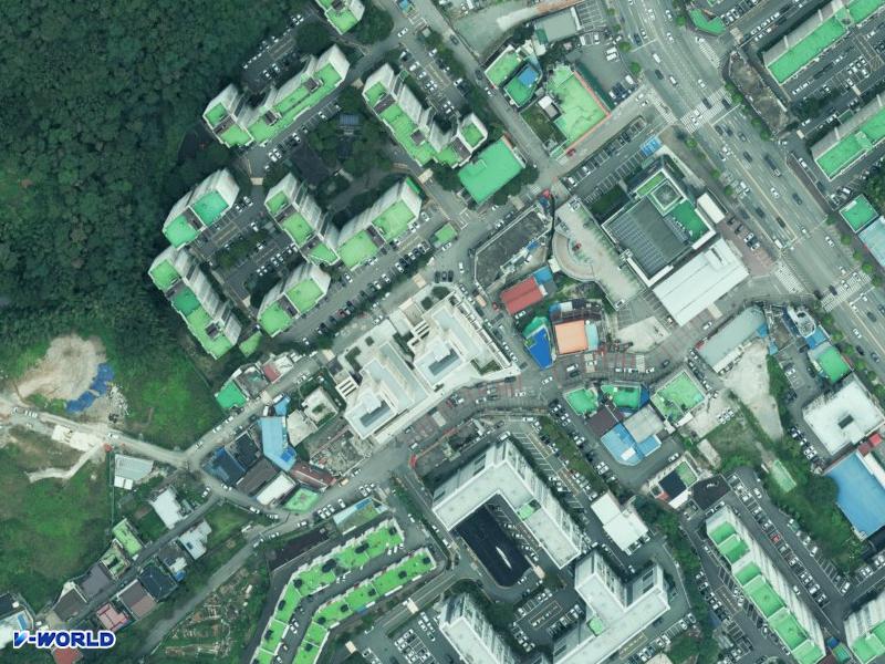 에테르 한국아델리움57 운암2단지 항공사진