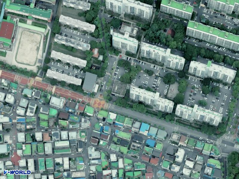 우산 항공사진