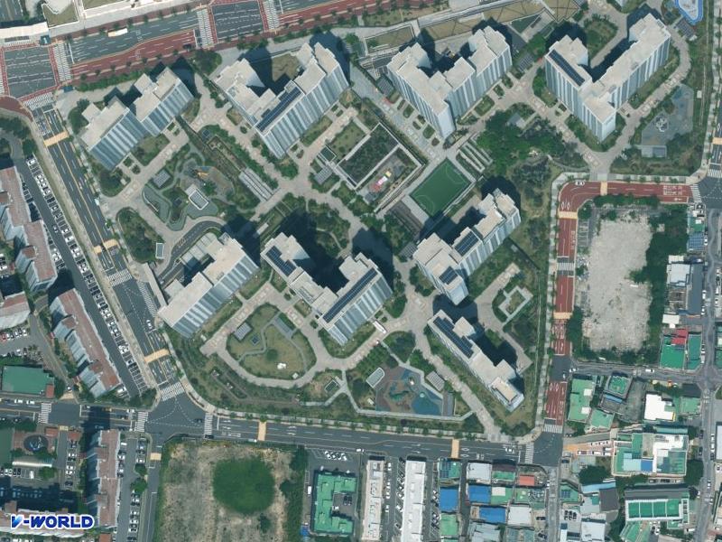 울산지웰시티자이2단지 항공사진
