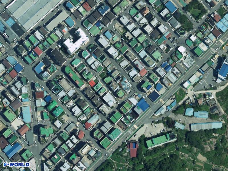 상진주택 항공사진