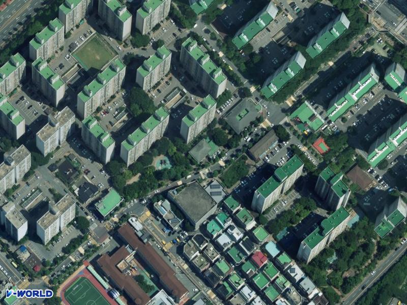 연산주공 항공사진