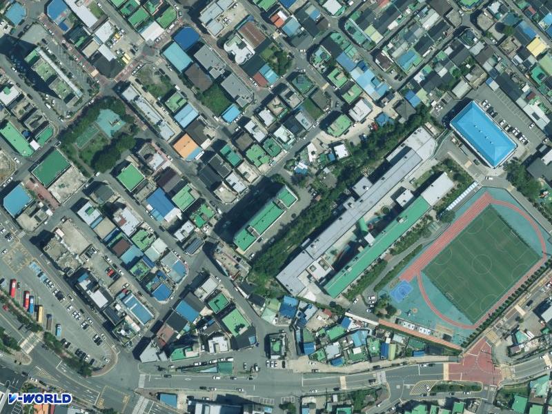 해송 항공사진