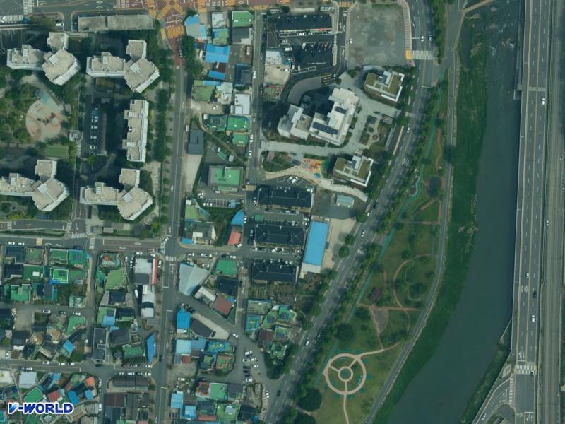 삼풍매곡 항공사진