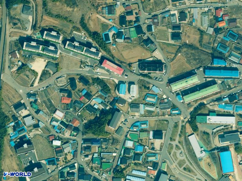 신영3차연립 항공사진
