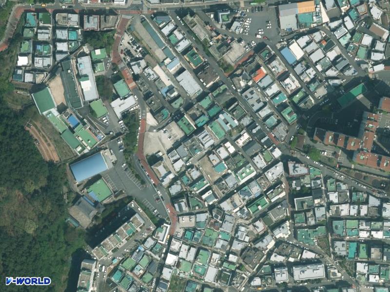 수정연립 항공사진