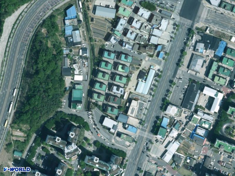 상원그린타운 107동 항공사진