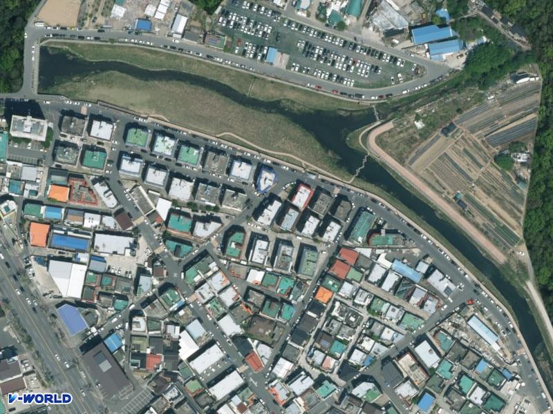 다세대주택 항공사진