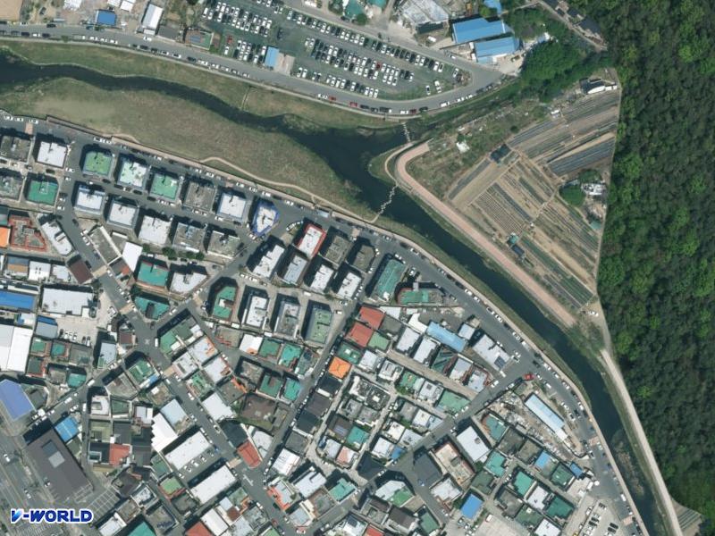 다세대주택 항공사진
