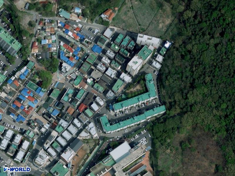 지산파크빌 항공사진