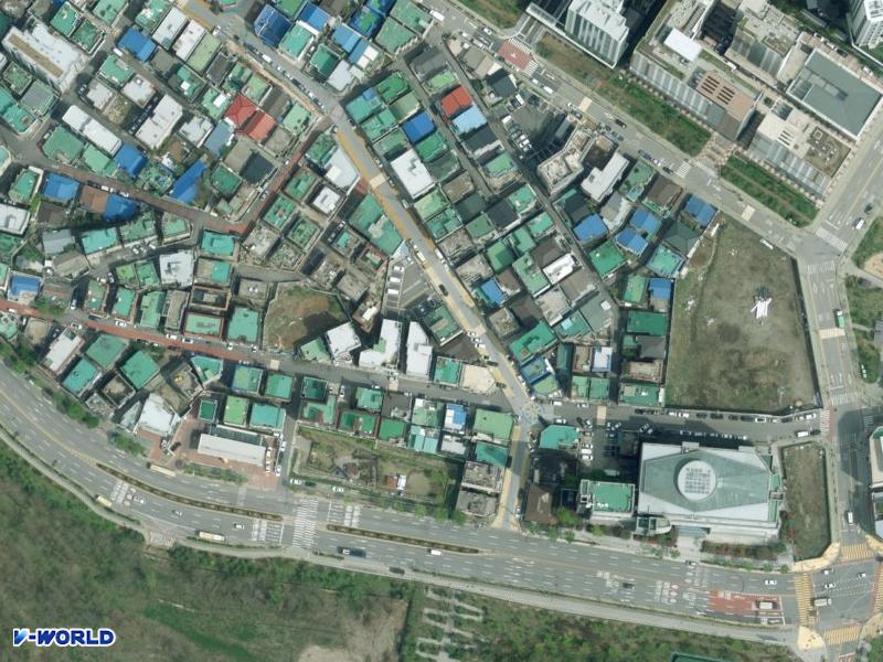인성주택 항공사진
